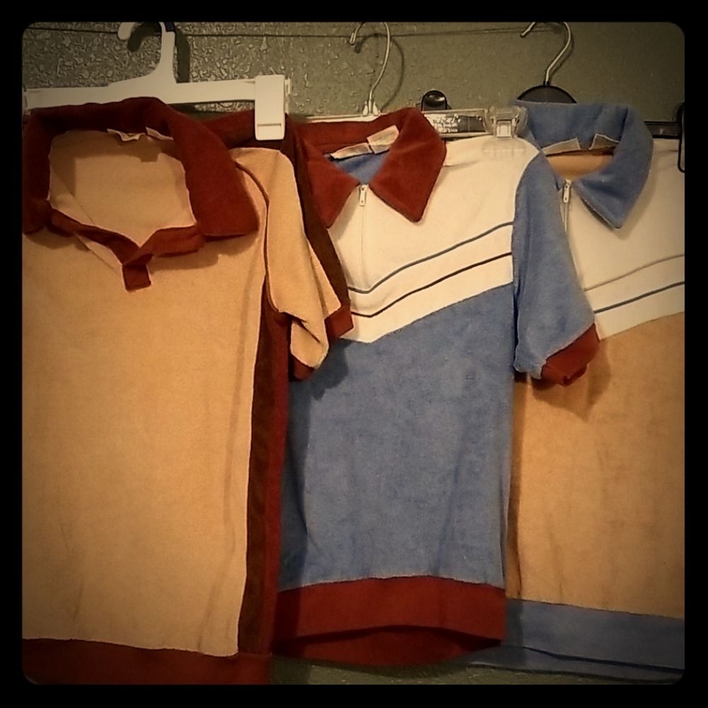 Mid 80s Mervyn's polo shirts
